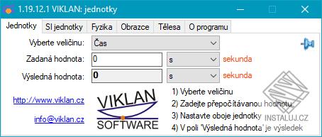 VIKLAN Jednotky