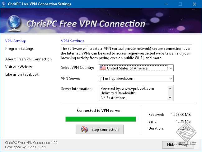 ChrisPC Free VPN Connection