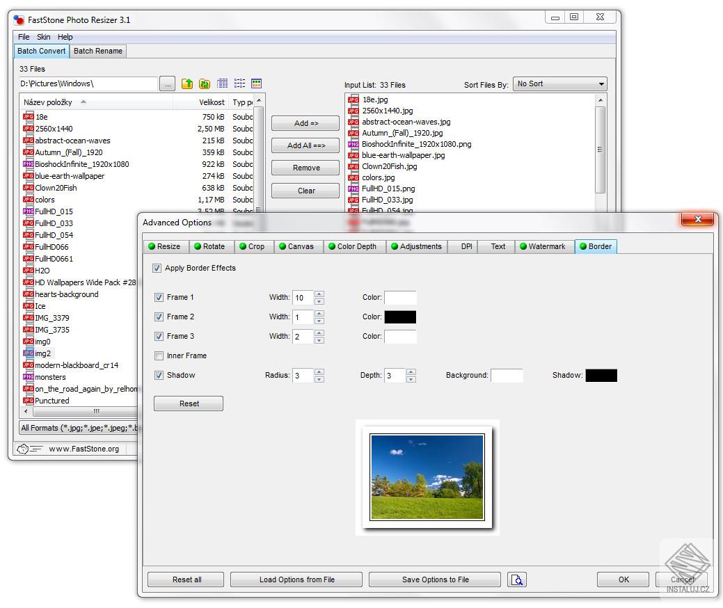 FastStone Photo Resizer Portable