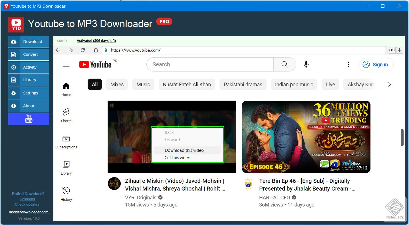 Youtube to MP3 Downloader