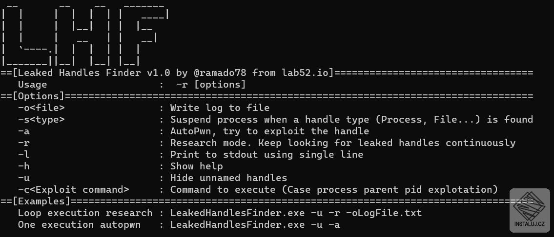 Leaked Handles Finder