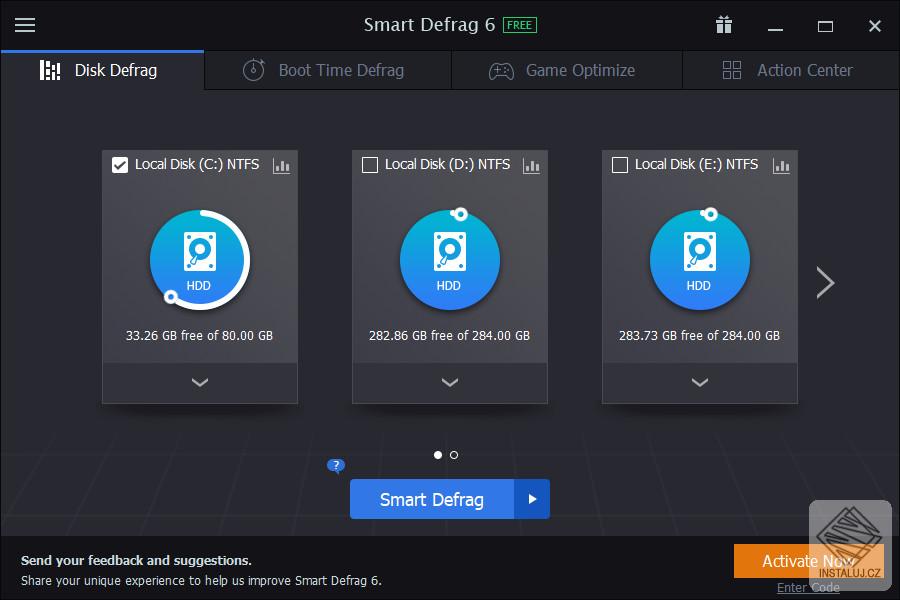 IObit SmartDefrag