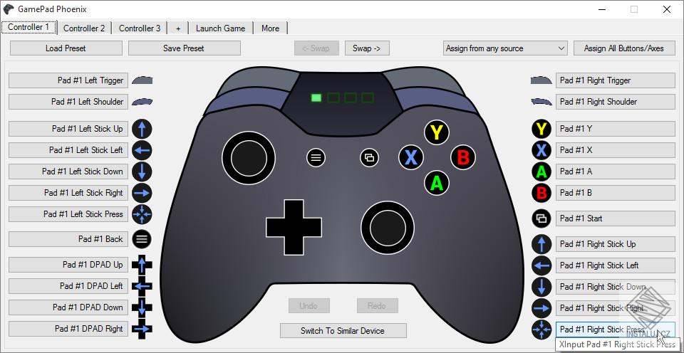 Gamepad Phoenix