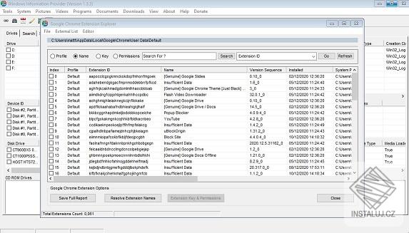 Windows Information Provider
