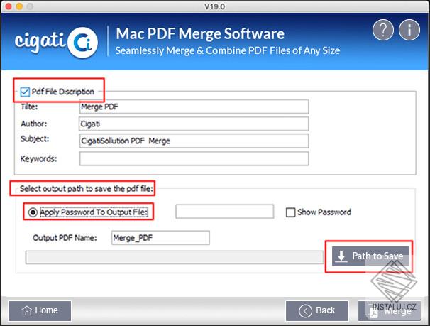 Cigati PDF Merge