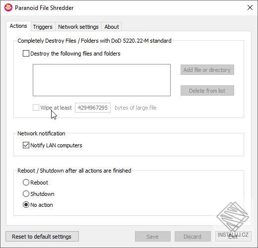 Paranoid File Shredder