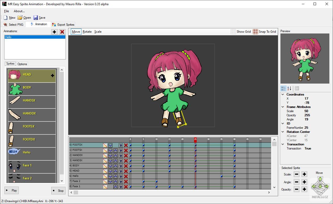 MR Easy Sprite Animation