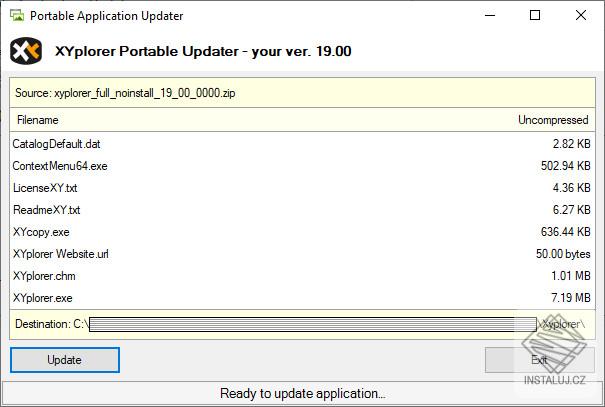 Portable Application Updater