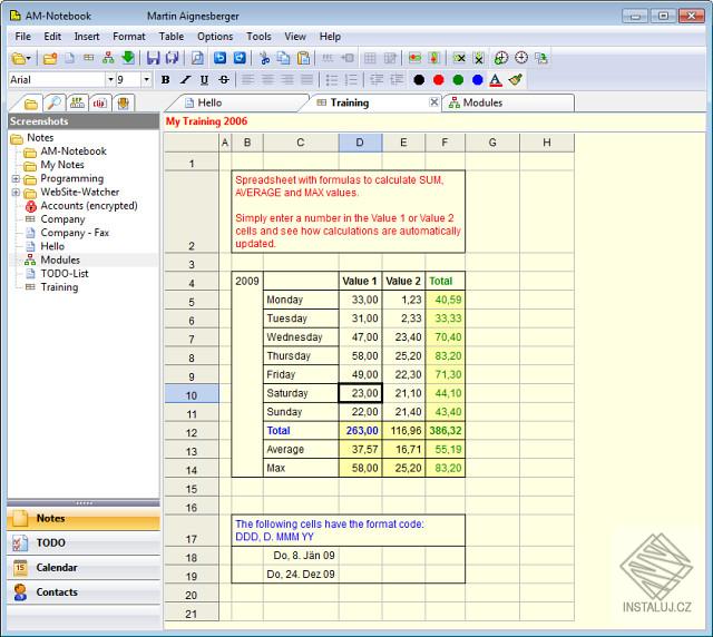 AM-Notebook Lite