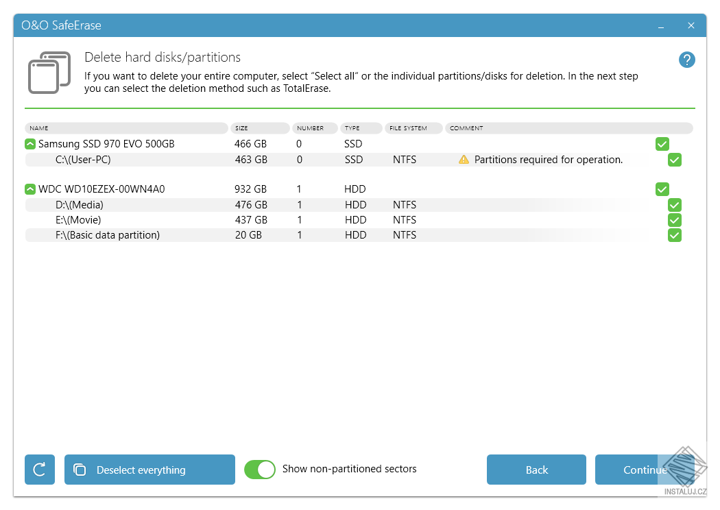 O&O SafeErase Professional