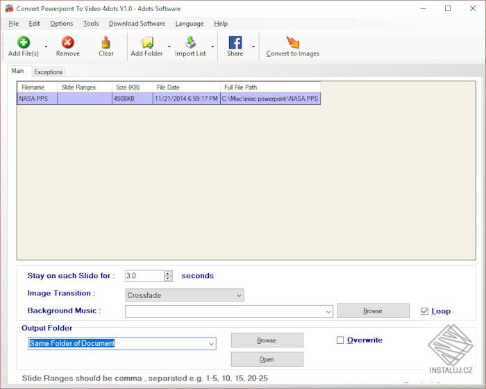 Convert Powerpoint to Video 4dots