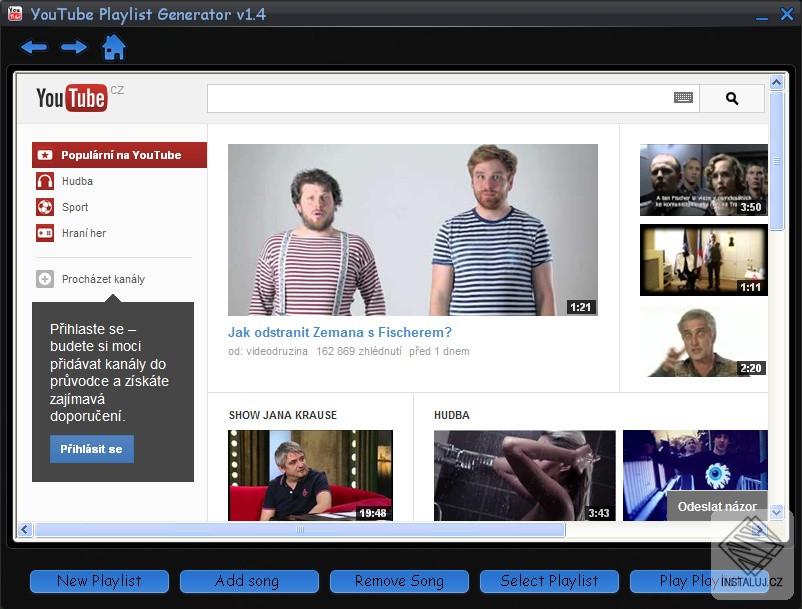 YouTube Playlist Generator