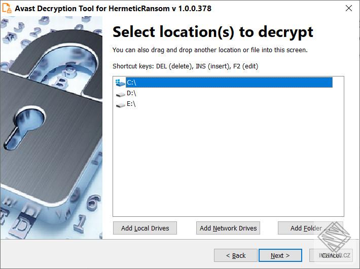 Avast Decryption Tool for HermeticRansom