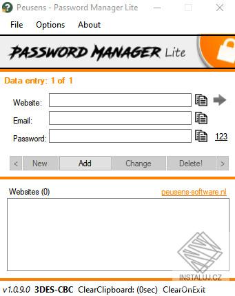 Password Manager Lite