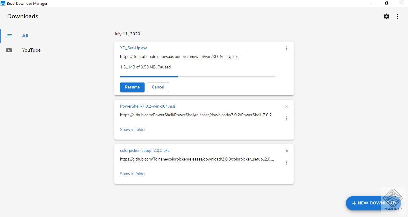 Bevel Download Manager