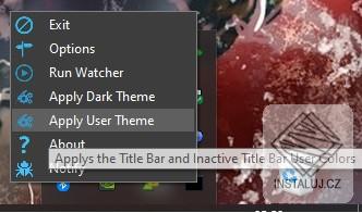 Dark Title Bar Enabler