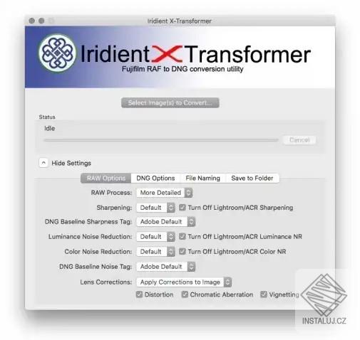 Iridient X-Transformer