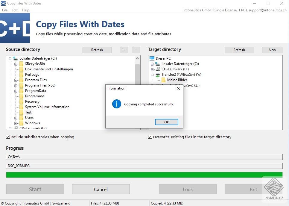 Copy Files With Dates
