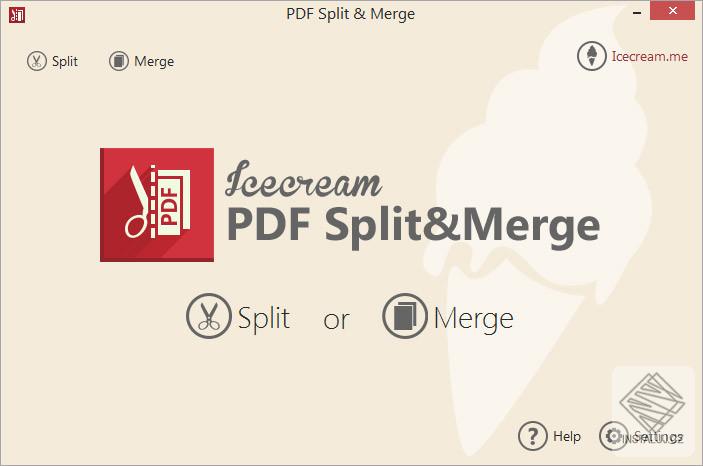 IceCream PDF Split & Merge