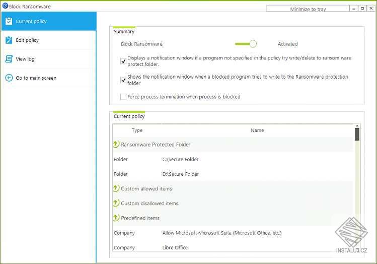 Block Ransomware and Backup