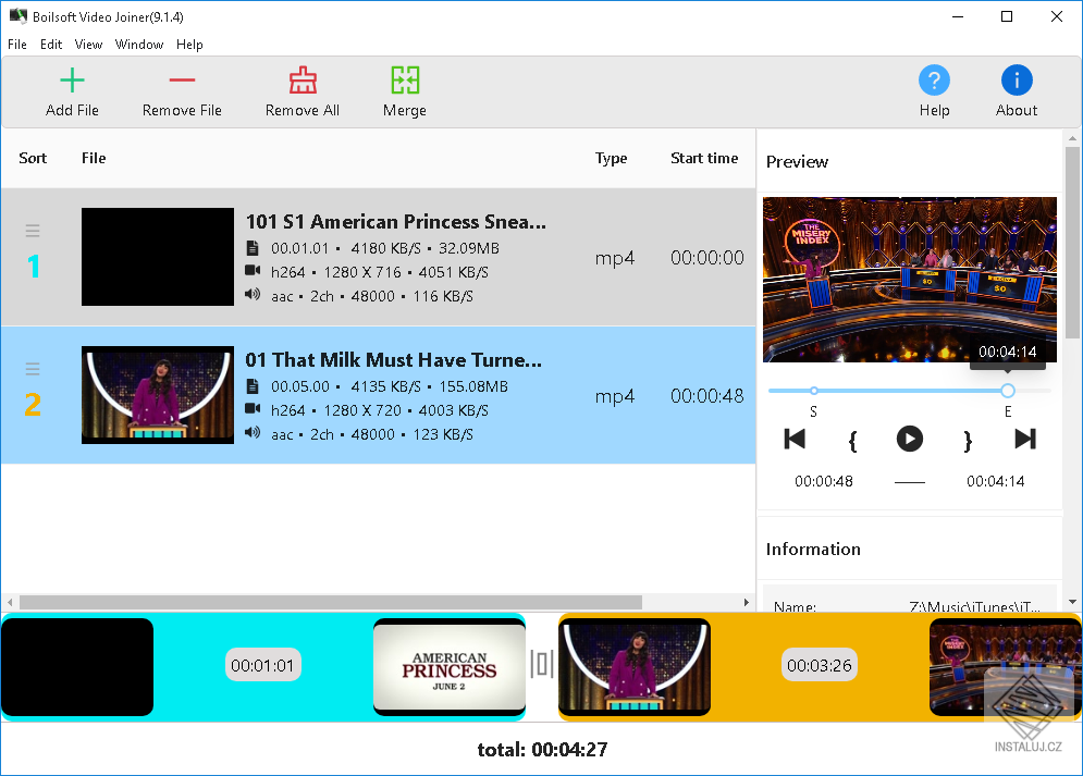 Boilsoft Video Joiner