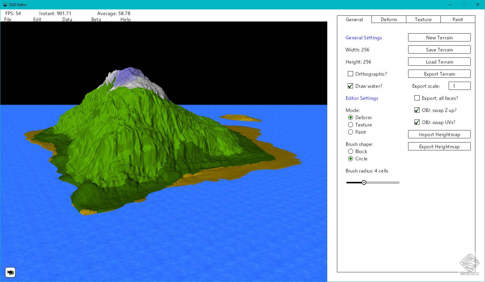 DDD Terrain Editor