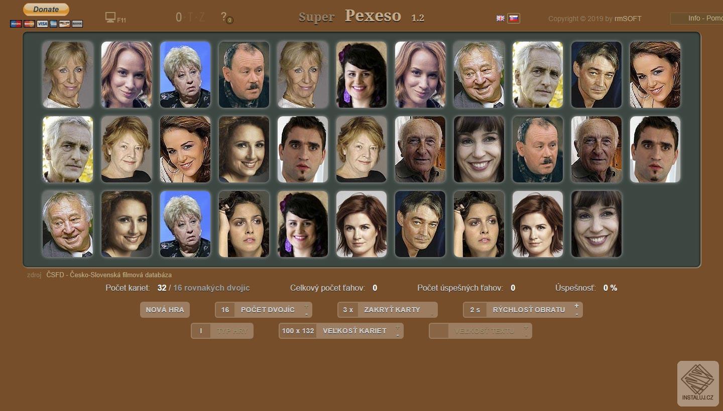 Pexeso - D - Senioři