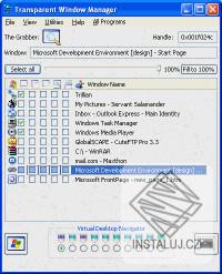 Transparent Window Manager