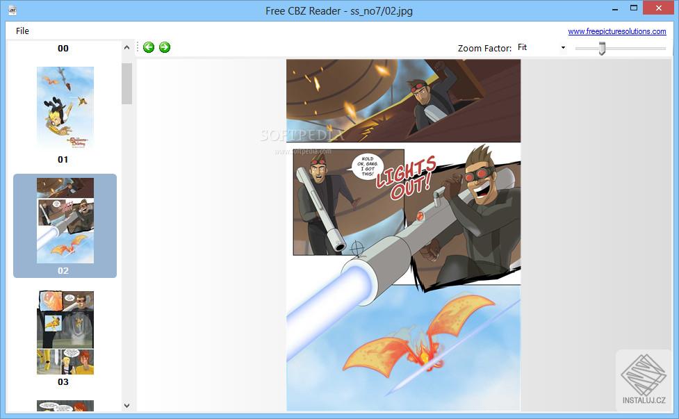 Free CBZ Reader