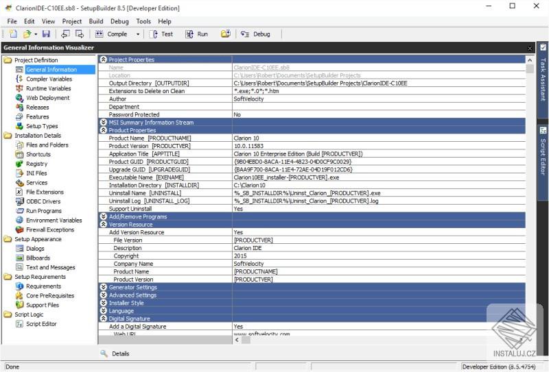 SetupBuilder Developer