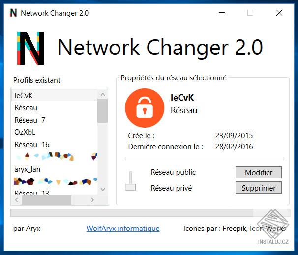 Network Changer