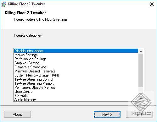 Killing Floor 2 Tweaker