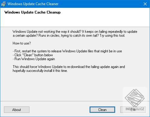 Windows Update Cache Cleaner