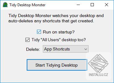 Tidy Desktop Monster