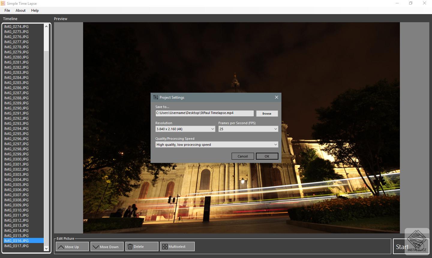 Simple Time Lapse