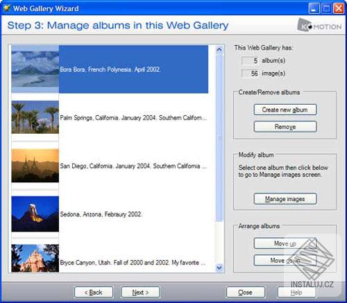 Web Gallery Wizard