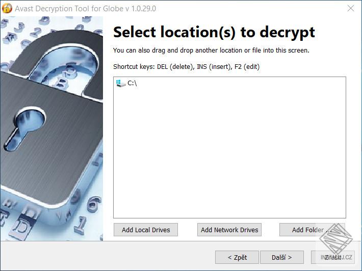 Avast Decryption Tool for Globe