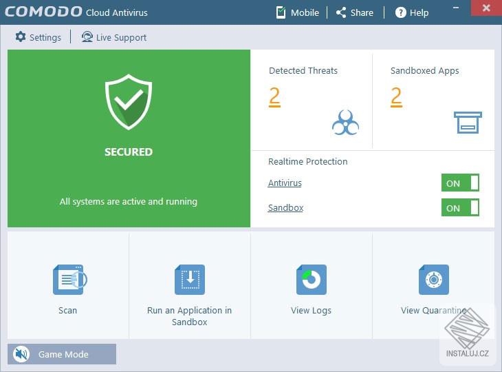 Comodo Cloud Antivirus