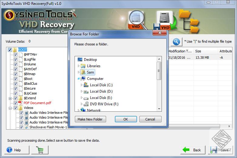 SysInfoTools VHD Recovery
