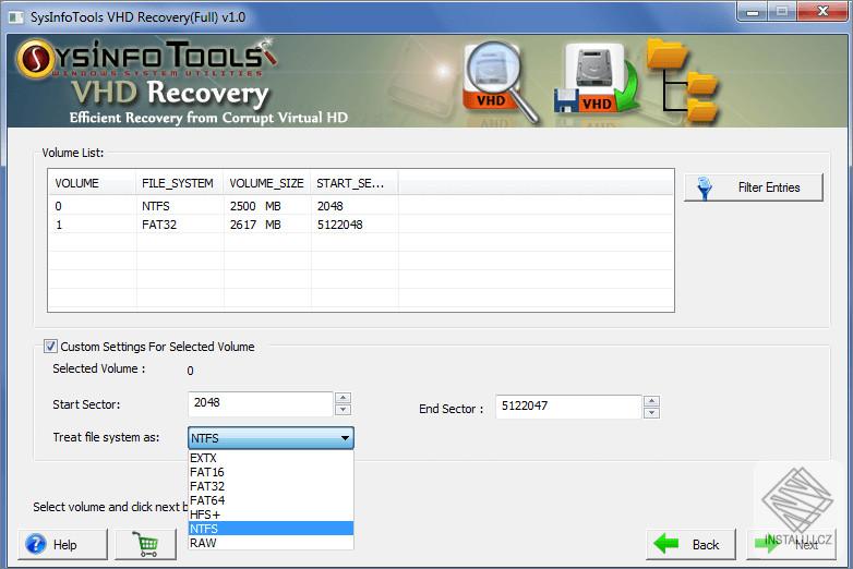 SysInfoTools VHD Recovery