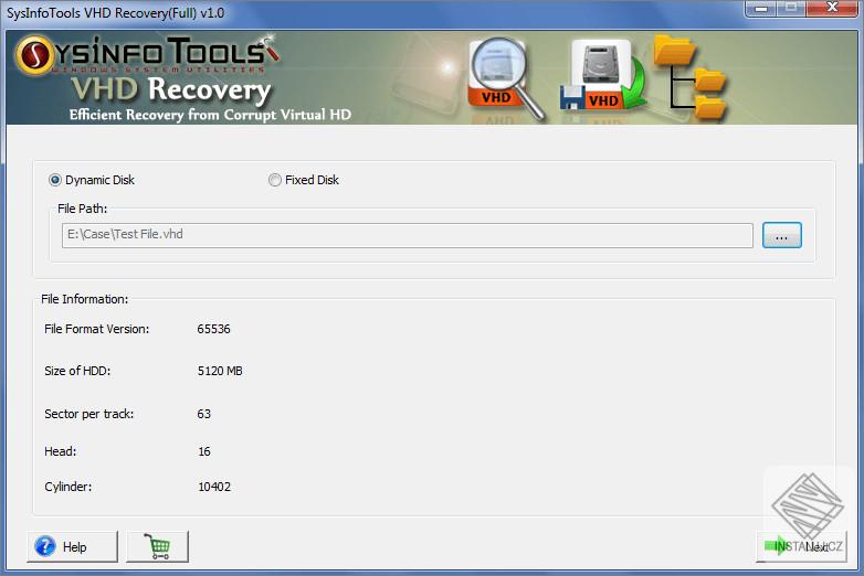 SysInfoTools VHD Recovery