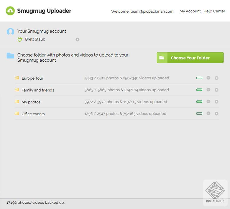 Smugmug Uploader