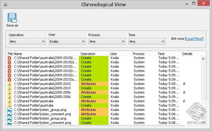 SoftPerfect File Access Monitor