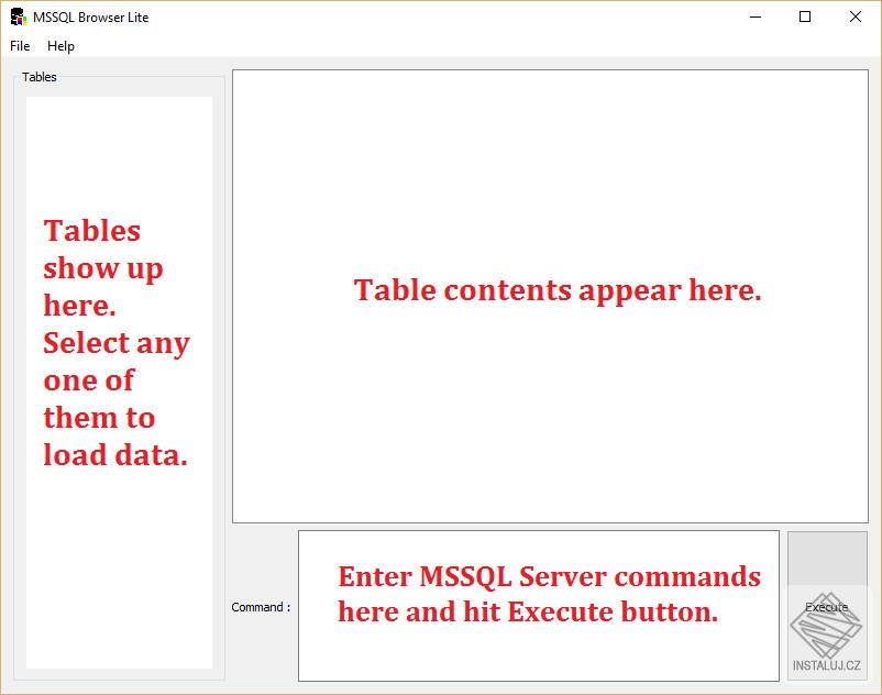 MSSQL Browser Lite