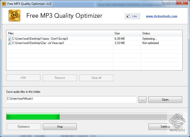 Free MP3 Quality Optimizer