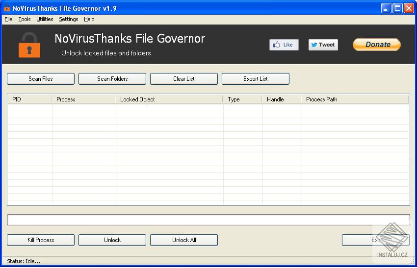 NoVirusThanks File Governor