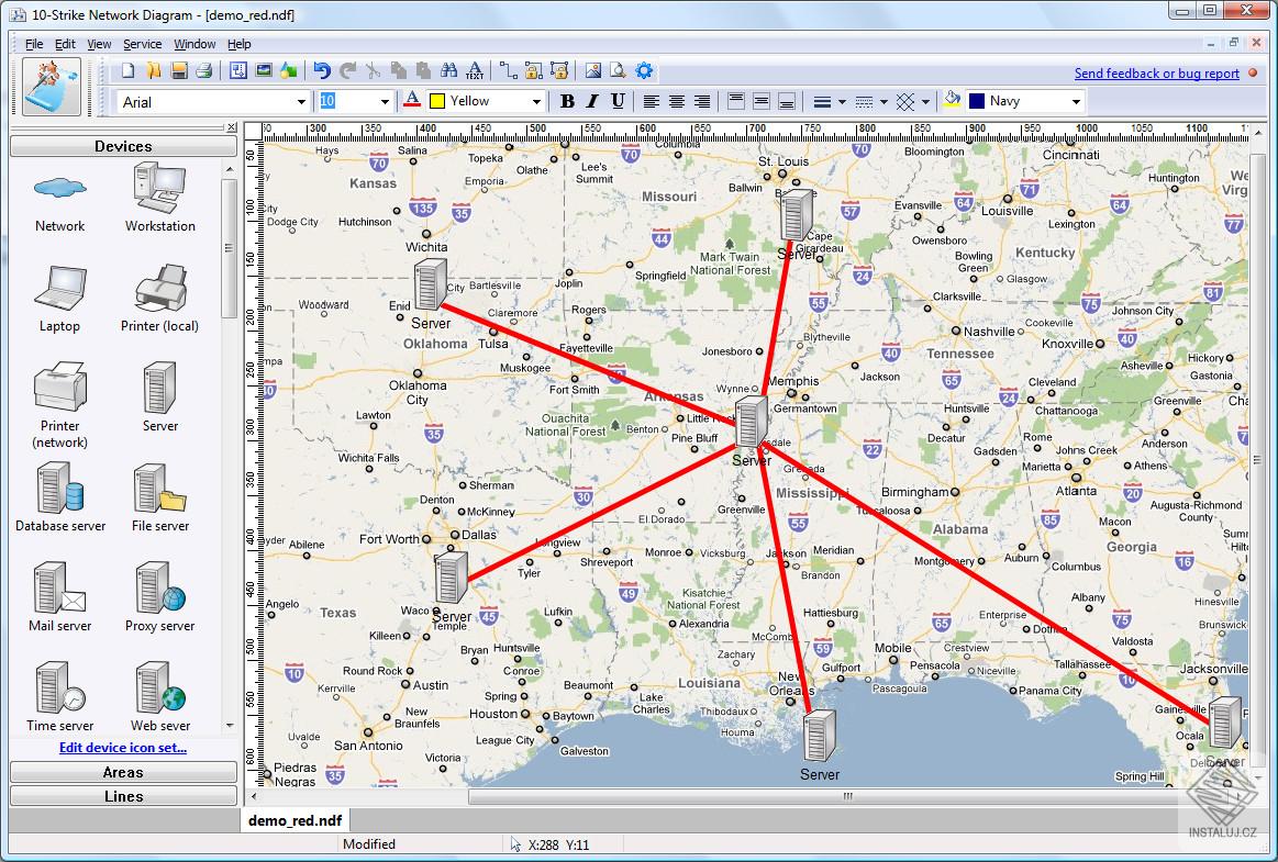 10-Strike Network Diagram