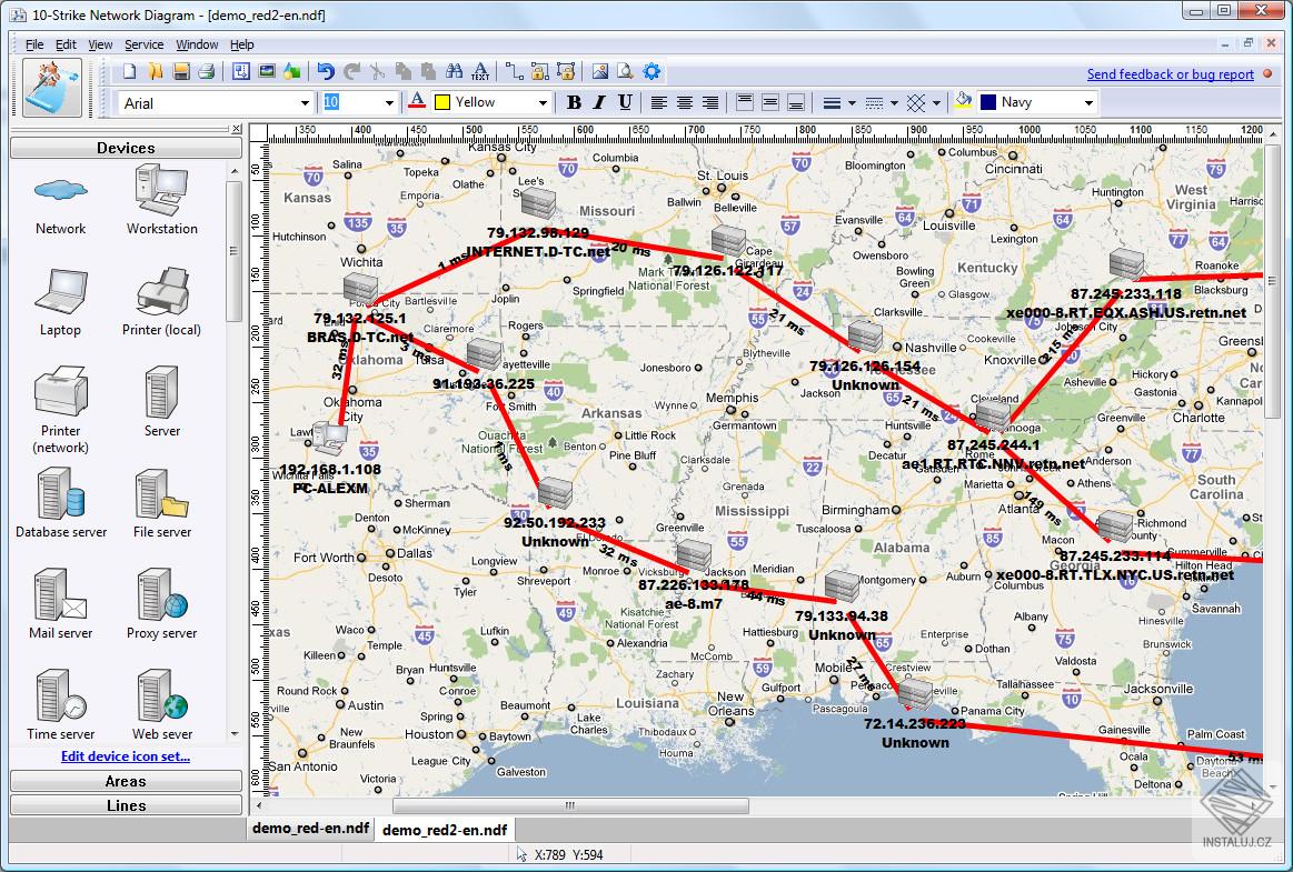 10-Strike Network Diagram