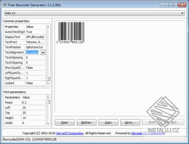 Free 1D Barcode Generator