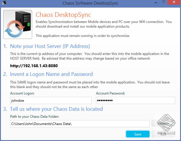 Chaos DesktopSync